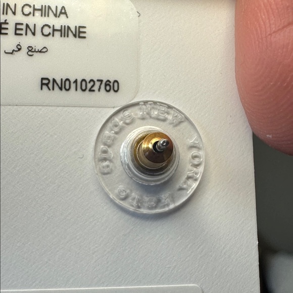 NWT - Kate Spade Phoebe Turnlock Studs - Picture 9 of 13